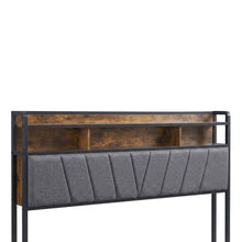 Load image into Gallery viewer, Rito Queen Metal Bed Frame - Grey