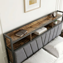 Load image into Gallery viewer, Rito Queen Metal Bed Frame - Grey