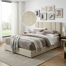 Load image into Gallery viewer, Strada Queen Bed Frame with 4 Drawers - Beige