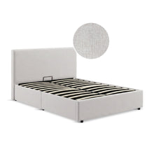 Load image into Gallery viewer, Hauora Double Gas Lift Bed Frame - Beige