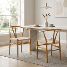 Load image into Gallery viewer, 23921-winter-rope-seat-dining-chair-wishbone-chair-replica-set-of-2-natural-2606153