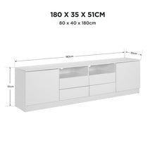 Load image into Gallery viewer, 22007-antler-1-8m-entertainment-unit-white=2606181