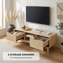 Load image into Gallery viewer, lt10518-fredy-1-2m-entertainment-unit-oak-2606183