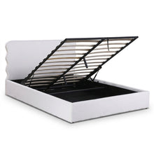 Load image into Gallery viewer, Floria Queen Gas Lift Bed Frame - White