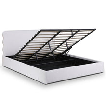 Load image into Gallery viewer, Floria Super King Gas Lift Bed Frame - White