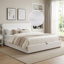 Load image into Gallery viewer, Floria Super King Gas Lift Bed Frame - White