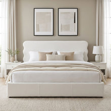 Load image into Gallery viewer, Floria Super King Gas Lift Bed Frame - White