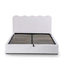 Load image into Gallery viewer, Cove Queen Gas Lift Bed Frame - White