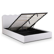 Load image into Gallery viewer, Cove Queen Gas Lift Bed Frame - White