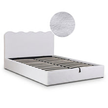 Load image into Gallery viewer, Cove Queen Gas Lift Bed Frame - White