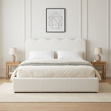 Load image into Gallery viewer, Cove Queen Gas Lift Bed Frame - White