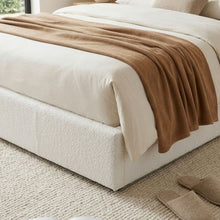 Load image into Gallery viewer, Cove Queen Gas Lift Bed Frame - White