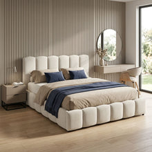 Load image into Gallery viewer, Modu Queen Gas Lift Bed Frame - Beige
