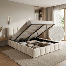 Load image into Gallery viewer, Modu Queen Gas Lift Bed Frame - Beige