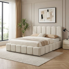 Load image into Gallery viewer, Modu Queen Gas Lift Bed Frame - Beige