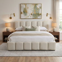 Load image into Gallery viewer, Modu Queen Gas Lift Bed Frame - Beige