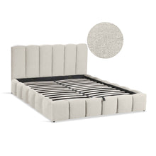Load image into Gallery viewer, Modu Queen Gas Lift Bed Frame - Beige