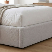 Load image into Gallery viewer, Miora Queen Gas Lift Bed Frame - Light Grey