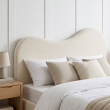 Load image into Gallery viewer, Miora Queen Gas Lift Bed Frame - Light Khaki