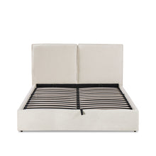 Load image into Gallery viewer, Sorell Queen Gas Lift Bed Frame - Beige