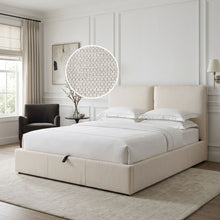 Load image into Gallery viewer, Sorell Queen Gas Lift Bed Frame - Beige