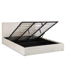 Load image into Gallery viewer, Sorell Super King Gas Lift Bed Frame - Beige