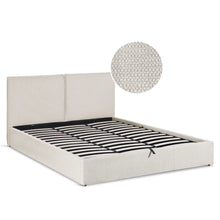 Load image into Gallery viewer, Sorell Super King Gas Lift Bed Frame - Beige
