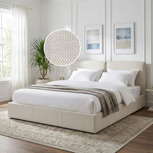 Load image into Gallery viewer, Sorell Super King Gas Lift Bed Frame - Beige