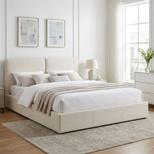 Load image into Gallery viewer, Sorell Super King Gas Lift Bed Frame - Beige