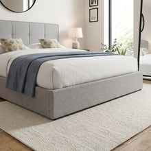Load image into Gallery viewer, Calma Super King Gas Lift Bed Frame - Light Grey
