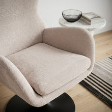 Load image into Gallery viewer, Arcus Velvet Armchair - Light Khaki