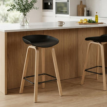 Load image into Gallery viewer, Kai Metal Bar Stool 75cm - Set of 4 - Black