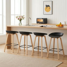 Load image into Gallery viewer, Kai Metal Bar Stool 75cm - Set of 4 - Black