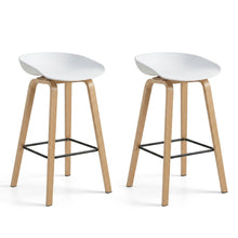 Load image into Gallery viewer, Kai Metal Bar Stool 75cm - Set of 2 - White