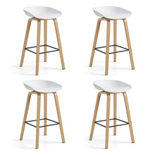 Load image into Gallery viewer, Kai Metal Bar Stool 75cm - Set of 4 - White