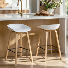 Load image into Gallery viewer, Kai Metal Bar Stool 75cm - Set of 4 - White