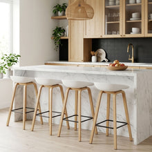 Load image into Gallery viewer, Kai Metal Bar Stool 75cm - Set of 4 - White