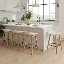 Load image into Gallery viewer, Kai Metal Bar Stool 75cm - Set of 4 - White
