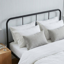 Load image into Gallery viewer, Bolt Double Metal Bed Frame - Black