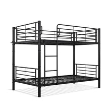 Load image into Gallery viewer, Graid Single Metal Bunk Bed Frame - Black