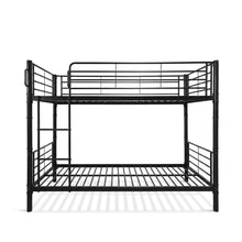 Load image into Gallery viewer, Graid Single Metal Bunk Bed Frame - Black