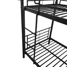 Load image into Gallery viewer, Graid Single Metal Bunk Bed Frame - Black