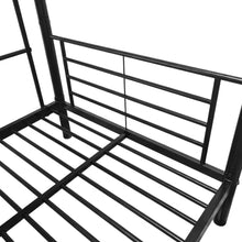 Load image into Gallery viewer, Graid Single Metal Bunk Bed Frame - Black