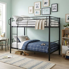 Load image into Gallery viewer, Graid Single Metal Bunk Bed Frame - Black