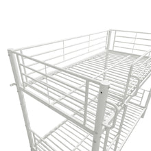 Load image into Gallery viewer, Graid Single Metal Bunk Bed Frame - White