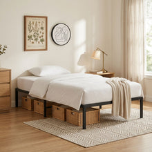 Load image into Gallery viewer, Lite Single Metal Bed Frame - Black