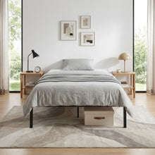 Load image into Gallery viewer, Lite King Single Metal Bed Frame - Black
