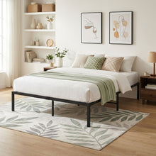 Load image into Gallery viewer, Lite Double Metal Bed Frame - Black