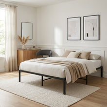 Load image into Gallery viewer, Lite Double Metal Bed Frame - Black