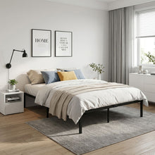 Load image into Gallery viewer, Lite Double Metal Bed Frame - Black